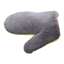 Coral velvet car wash bear paw gloves car wash rag gloves scrub without damaging the car special car cleaning and beauty tools