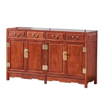 Chinese solid wood tea cabinet mahogany sideboard