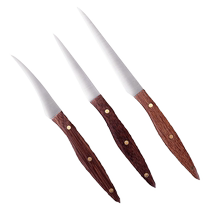 German Kitchen Engraving Knife Three Suits Professional Chefs Food Fruit Parquet Carved Knife Chicken Wings Wood Sharpened Fast