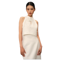 (TANGXINDAN) Leihu White Rose Suit 2024 Spring New New Chinese Style Womens Clothing