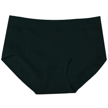 6 underwear ສີ​ດໍາ​ສໍາ​ລັບ​ແມ່​ຍິງ​ກາງ​ແອວ​ທີ່​ບໍ​ລິ​ສຸດ​ຝ້າຍ​ຂະ​ຫນາດ​ໃຫຍ່​ໄຂ​ມັນ mm ຝ້າຍ antibacterial ສະ​ດວກ​ສະ​ບາຍ butt lifting ເດັກ​ຍິງ​ສີ​ແຂງ briefs
