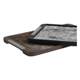 Metal solid wood horse tray ornament sample room