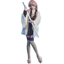 (Man囧)Demon Slayer cosplayer Kanroji Mitsuri Koibashira Japanese style uniform Demon Slayer cos clothing ready stock