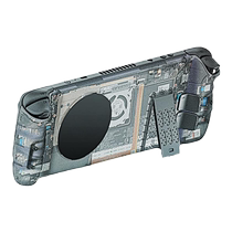 DEVASO is suitable for Steam Deck cooling back cover handheld protective shell steamdeck transparent modified cooling back cover desktop bracket game console magnetic quick cooling radiator accessories