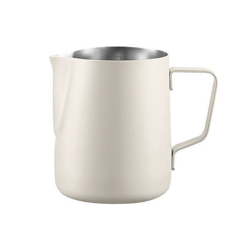 Coffee latte art vat stainless steel with scale