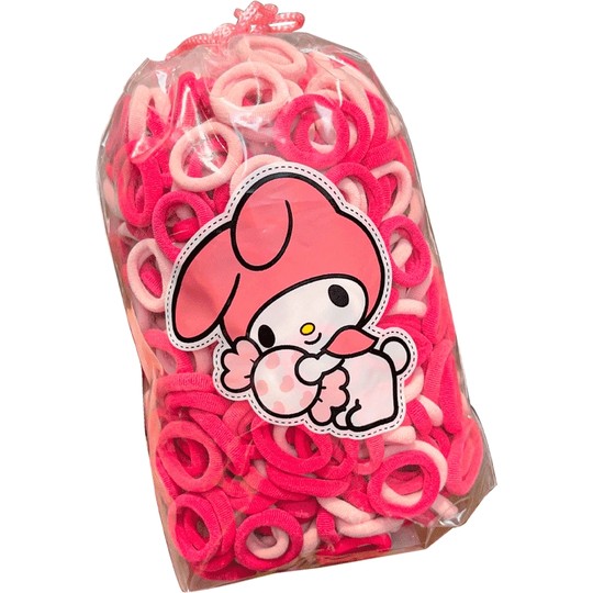 DIY cuerda para el cabello pulsera tejida a mano banda de goma para niños anillo para el cabello cuerda para el cabello para niña pulsera de regalo creativa decoración de la mano del mejor amigo