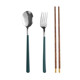 Nordic style portable tableware food grade stainless steel