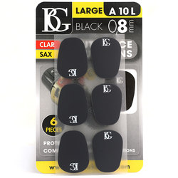 BG tooth pad mouthpiece sticker 0.4mm transparent black alto treble tenor saxophone clarinet A11L Jiuye 0.8mm