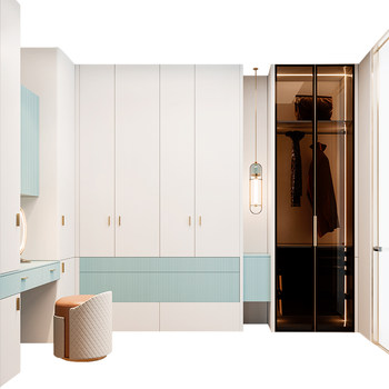 Gold medal wardrobe home bedroom wardrobe customization