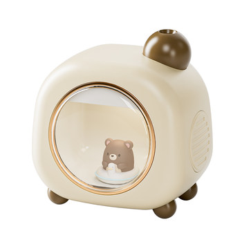 Bird of paradise air humidifier small pregnant and infant home bedroom light sound office desktop student dormitory sprayer car portable wireless usb night light aromatherapy machine
