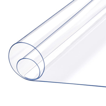 Soft glass pvc transparent tablecloth dining table mat Soft glass pvc transparent tablecloth dining table mat