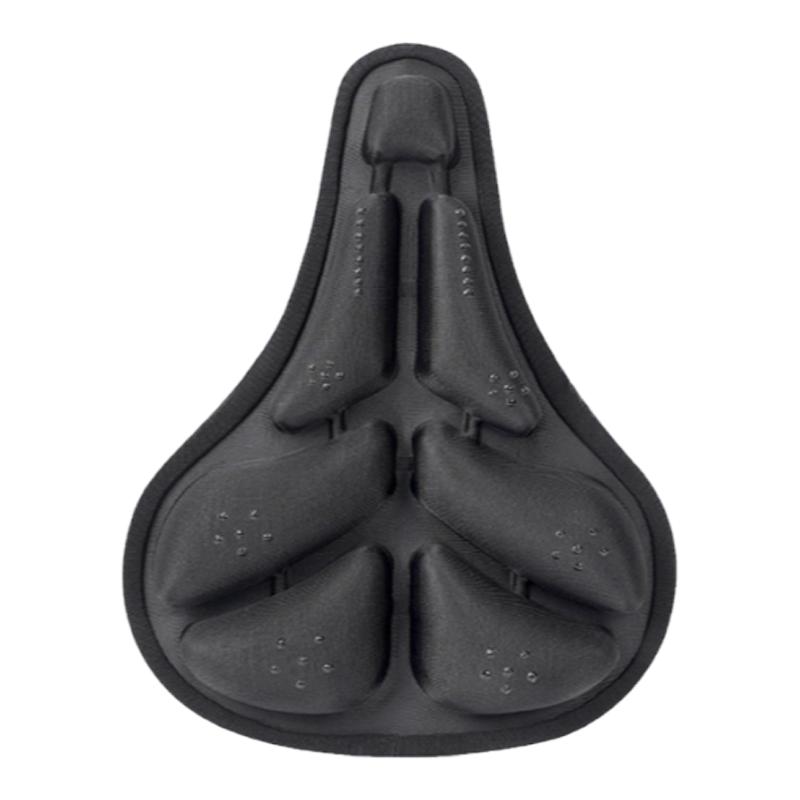 Dynamic bicycle shock absorption, pressure relief, softness and comfort