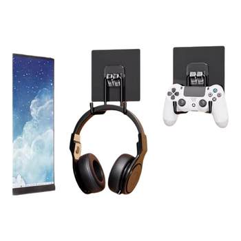 Sticky hook earphone hook support frame handle headset