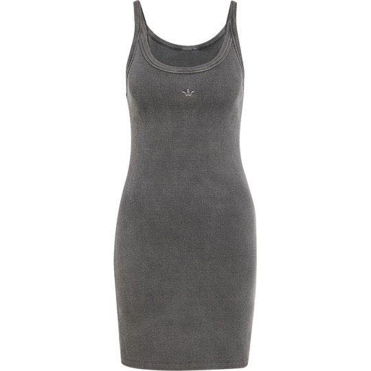 Женское облегающее трикотажное платье-комбинация adidas
