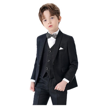 Romond boy's small suit british flower girl dress