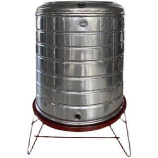 304 stainless steel water tank thickened wine tank roof water tower solar vertical storage bucket round wine tank with large water storage