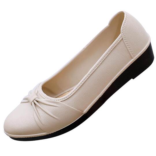 Fashionable flat-soled women's four-season waterproof and anti-slip rain boots