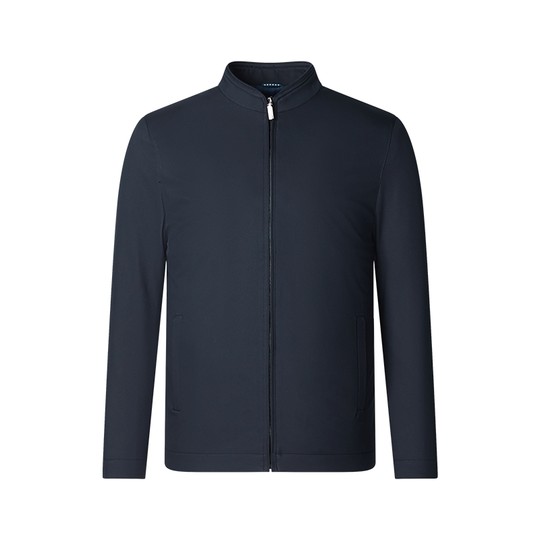 杉杉行政夹克外套男士2025春秋季新款商务立领干部公务中年爸爸男