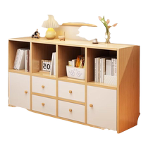 Mutingle bookshelf floor-to-ceiling storage rack home wall-mounted multi-layer storage cabinet storage cabinet short cabinet bedroom bookcase