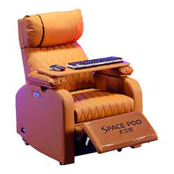 First-Class Space Capsule Single-Seat Gaming Sofa Chair, Lazy Electric Internet Cafe Home Comfortable Office Gaming Computer Chair