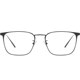 Business pure titanium large frame myopia glasses for big face anti-blue light