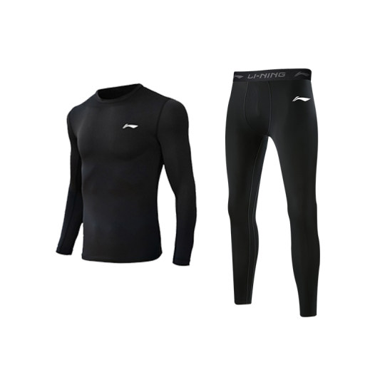Li Ning children's leggings autumn and winter boys sports suit