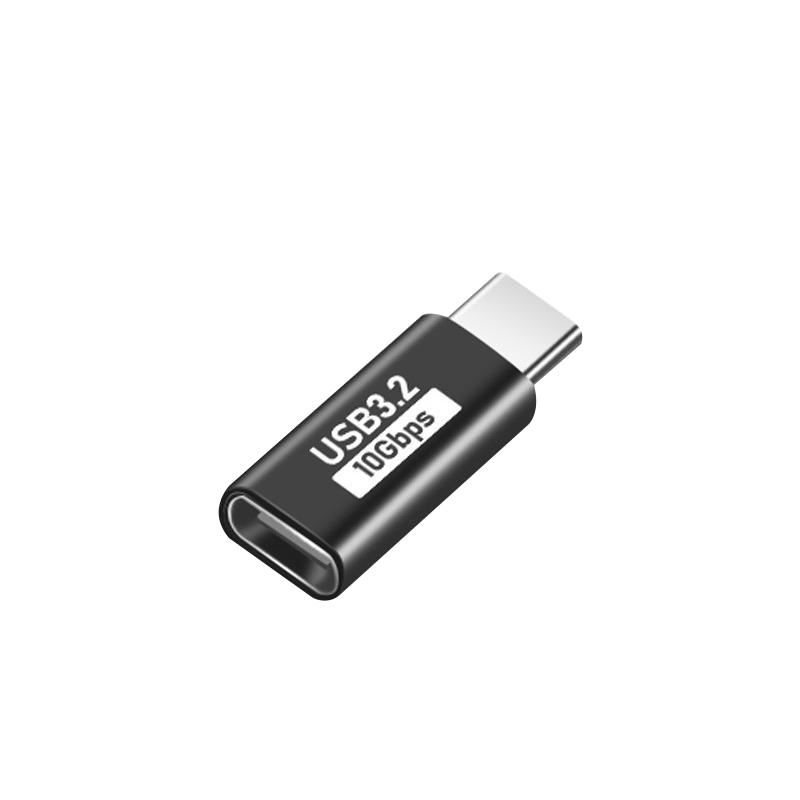 TYPE-C adapter male to male to female to female to female to female to female mobile phone laptop charging extension cord elbow angle curve laptop accessories converter converter head extension transmission