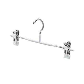 Pants rack trousers clip clothes hanger trousers special artifact house seamless non-slip jk hanging clothes stainless steel skirt clip for drying