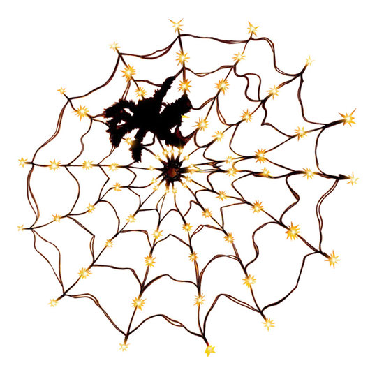 Halloween decorative light glowing spider light hanging ornament