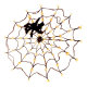 Halloween decorative light glowing spider light hanging ornament
