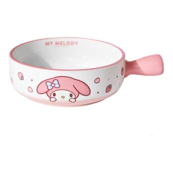 Marsica sanrio instant noodles bowl handle salad bowl