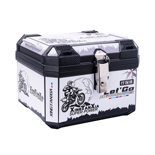 Xingtanxia motorcycle large capacity waterproof trunk