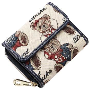 Short fashion korean cute cartoon fresh wallet