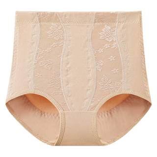 高腰收腹内裤女提臀收小肚子产后束腹三角裤纯棉档不夹臀2025新款