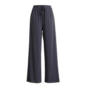 Miju ice silk wide leg sun protection pants ວ່າງ