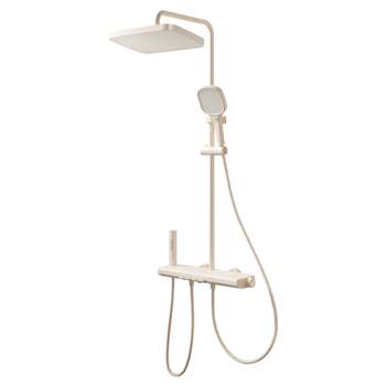 Rifeng cream style piano key shower set m7