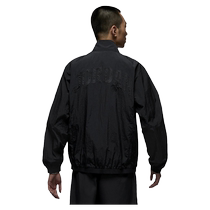 Jordan Nike stand collar jacket mens 2024 autumn new running training water-repellent woven jacket FV7300-010