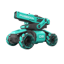 Can shoot water remote control tank car cannon car boy toy children birthday gift four-wheel drive off-road vehicle stunts