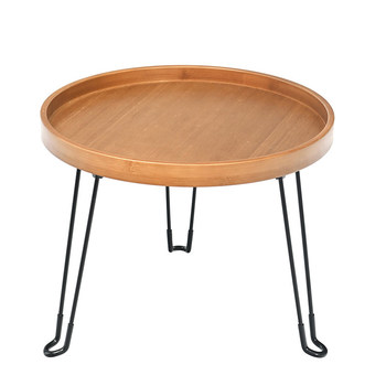 Outdoor portable small table home balcony folding coffee table