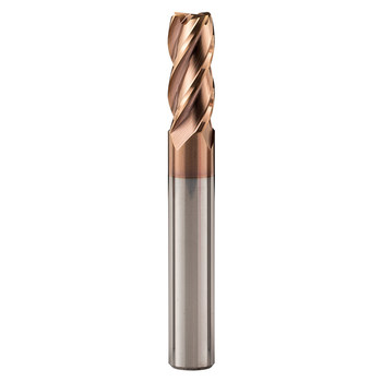 Taiwan rf tungsten steel alloy 58 endmill cutter for coated steel