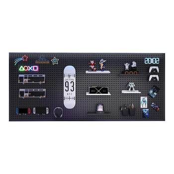 E-sports wall hole board storage rack customizable