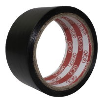 PVC black floor tape high viscosity waterproof and wear-resistant ground markings and warning areas are divided special for wall and floor warning markings EK single-sided floor tape 18 meters long
