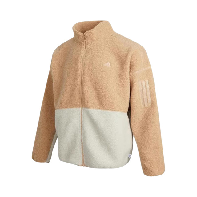 Adidas Nana Polar Fleece Stand Collar Warm Cotton Jacket