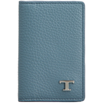 (Chinese Valentines Day gift) TODS official 2024 spring and summer new mens TIMELESS small T buckle card bag