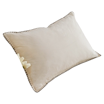 Pair of pillowcases 100% cotton adult home pillow liner student single 2024 new 48x74cm