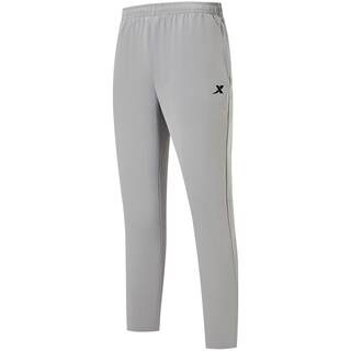 特步运动裤男士冬季透气新款卫裤针织裤直筒裤子跑步通勤休闲长裤