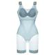 婷美连体塑身衣夏季超薄凉感收腹提臀束身衣显瘦大胸显小连体衣女