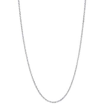 Chow sang sang 18k white gold necklace