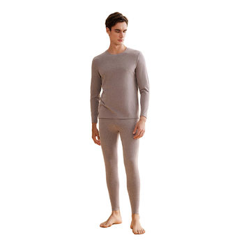 Three-needle lint cotton, furry thermal underwear