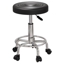 Bar chair bar chair front desk cashier with rotating lifting backrest household mobile round stool beauty swivel chair bar stool